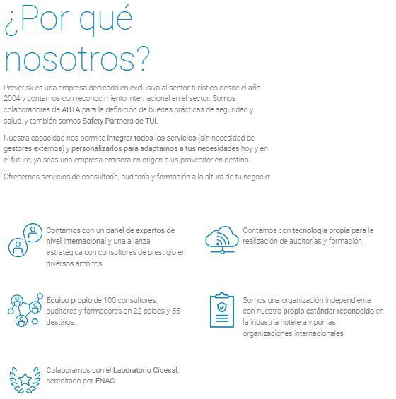 como crear una página de servicio o producto b2b copywriting preverisk
