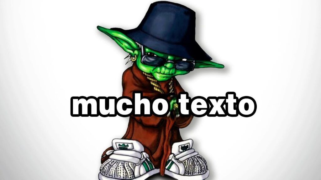 copy largo o copy corto, meme de mucho texto