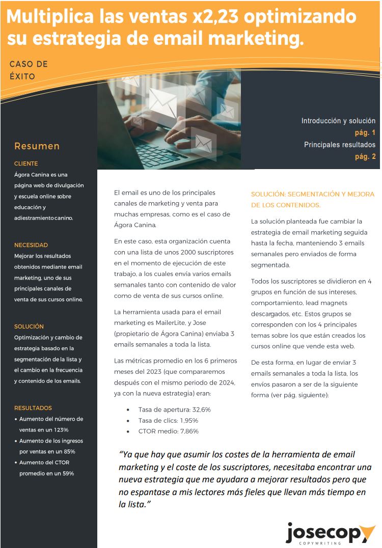 Portada AC Portada AC caso de éxito